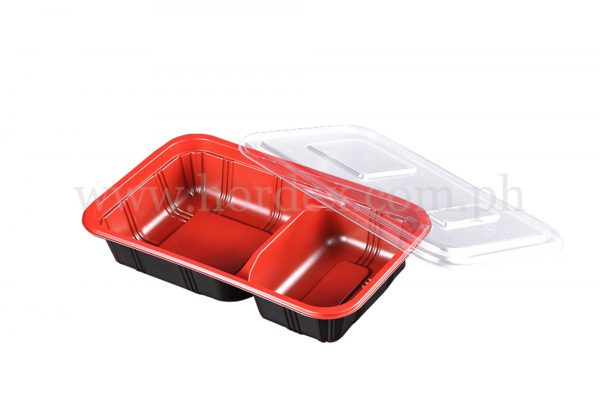 HAM 2/Plastic Bento Box 2-Compartment