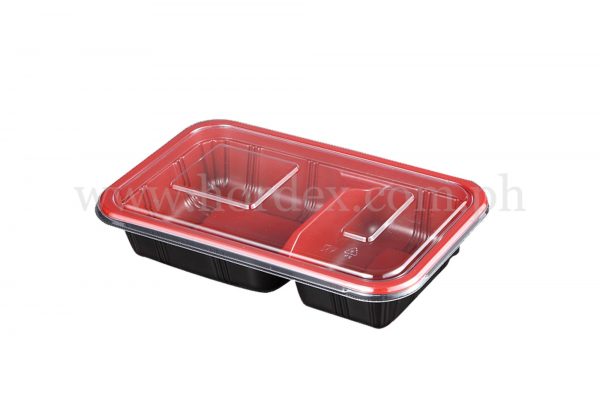 HAM 2/Plastic Bento Box 2-Compartment - Image 2