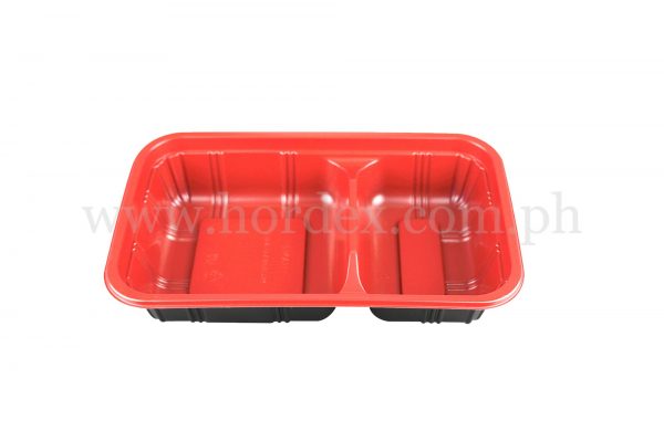 HAM 2/Plastic Bento Box 2-Compartment - Image 3