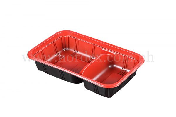HAM 2/Plastic Bento Box 2-Compartment - Image 4