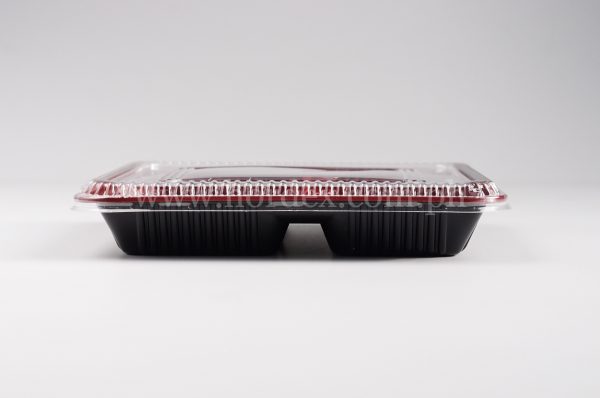 HA 01/Plastic Bento Box 3-Compartment - Image 3