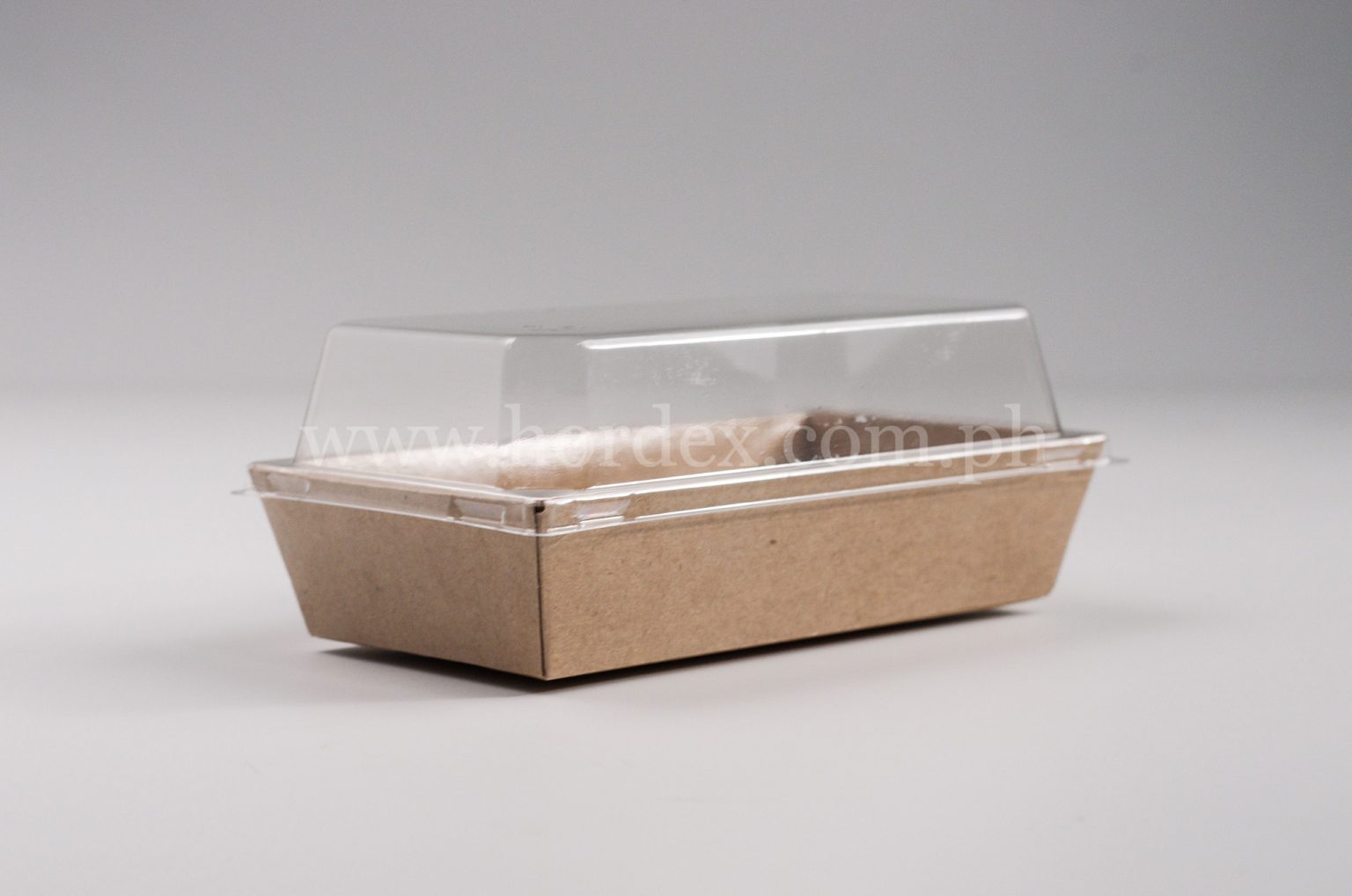 2/Kraft Paper Sushi Tray Hordex Enterprises Food Packaging