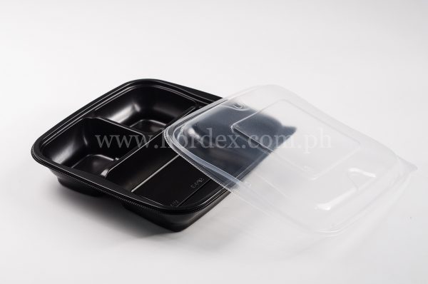 SP 9-3/Plastic Bento Box 3-Compartment - Image 2