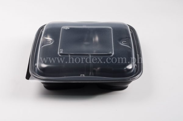 SP 9-3/Plastic Bento Box 3-Compartment - Image 3